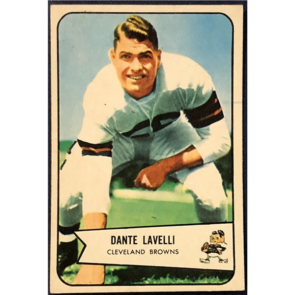 1954 BOWMAN NFL FOOTBALL DANTE LAVELLI (HOF)