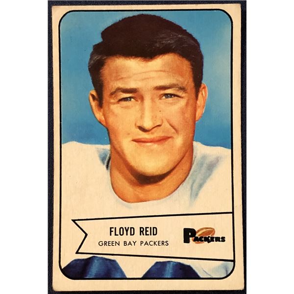 1954 BOWMAN NFL FOOTBALL FLOYD REID