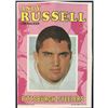 Image 1 : 1971 TOPPS NFL INSERT POSTER - ANDY RUSSELL