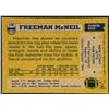 Image 2 : 1982 TOPPS FREEMAN McNEIL ROOKIE CARD