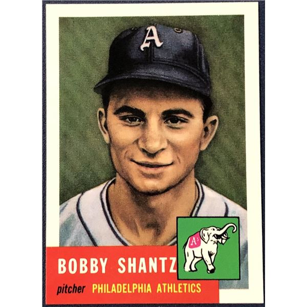 1991 TOPPS ARCHIVES (1953) - BOBBY SHANTZ