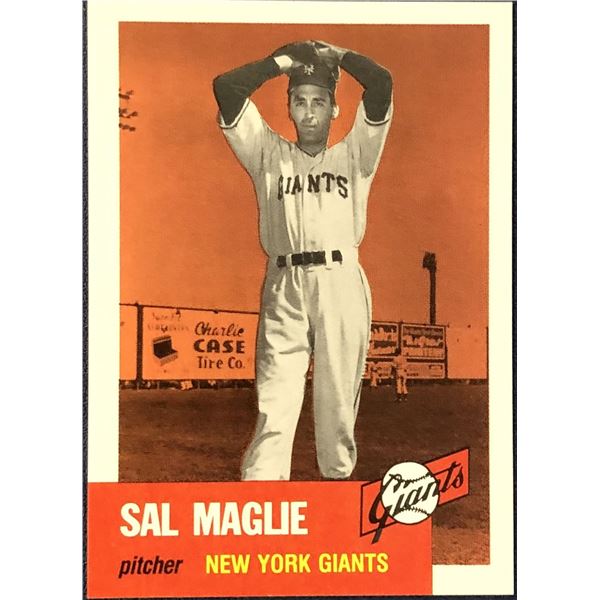 1991 TOPPS ARCHIVES (1953) - SAL MAGLIE
