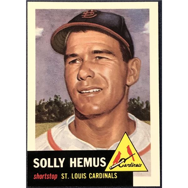 1991 TOPPS ARCHIVES (1953) - SOLLY HEMUS