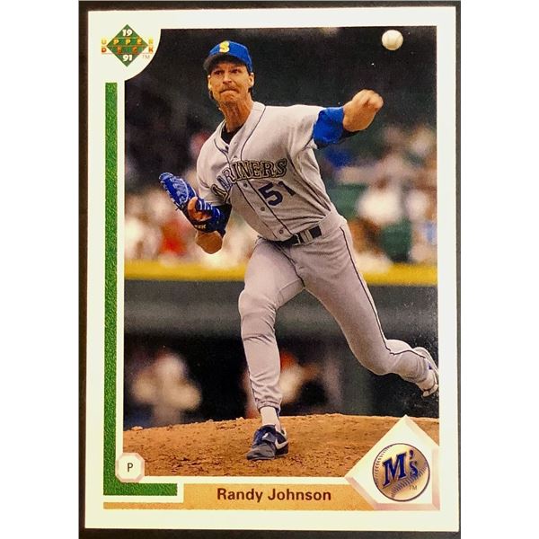 1991 UPPER DECK BASEBALL RANDY JOHNSON (HOF)