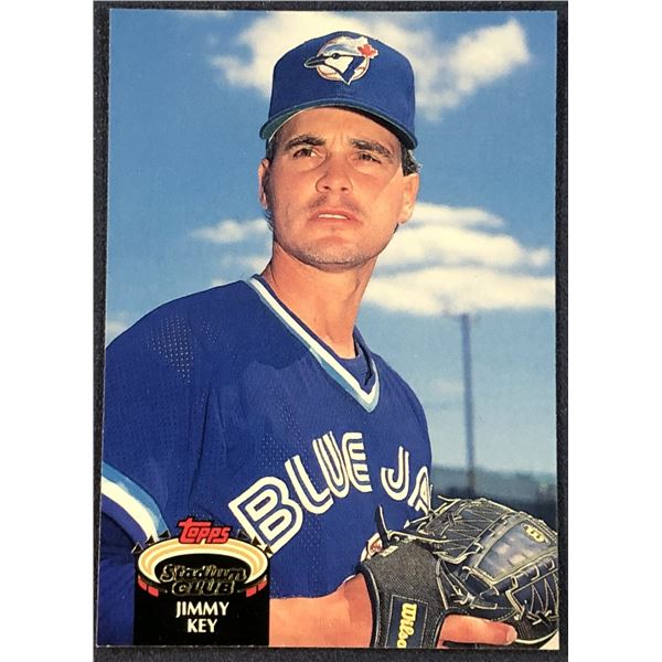 1992 TOPPS STADIUM CLUB BASEBALL JIMMY KEY