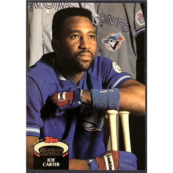 1992 TOPPS STADIUM CLUB BASEBALL JOE CARTER