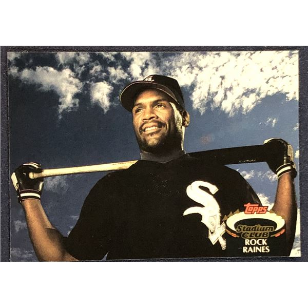 1992 TOPPS STADIUM CLUB BASEBALL TIM RAINES (HOF)