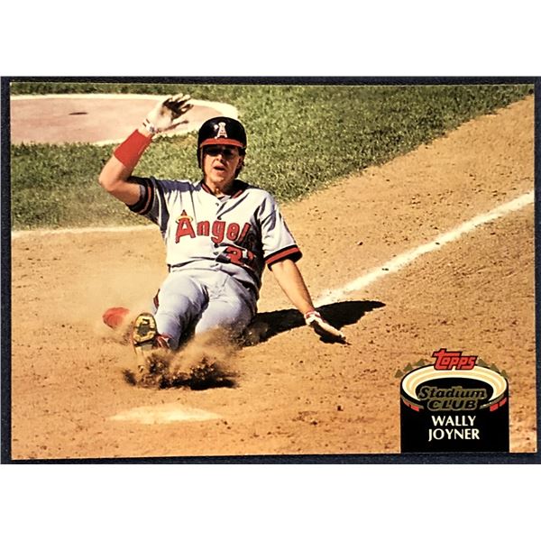1992 TOPPS STADIUM CLUB BASEBALL WALLY JOYNER