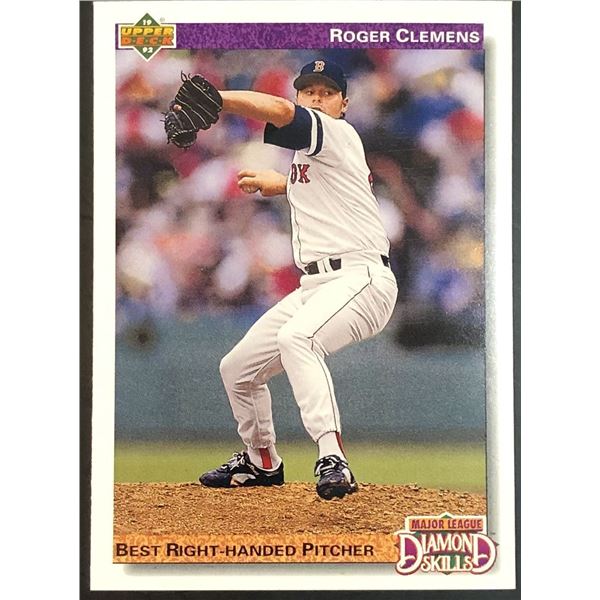 1992 UPPER DECK ROGER CLEMENS
