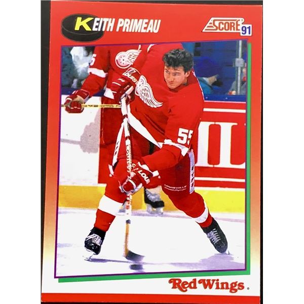 1991-92 SCORE KEITH PRIMEAU ROOKIE CARD