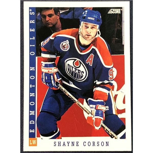 1993-94 SCORE SHAYNE CORSON