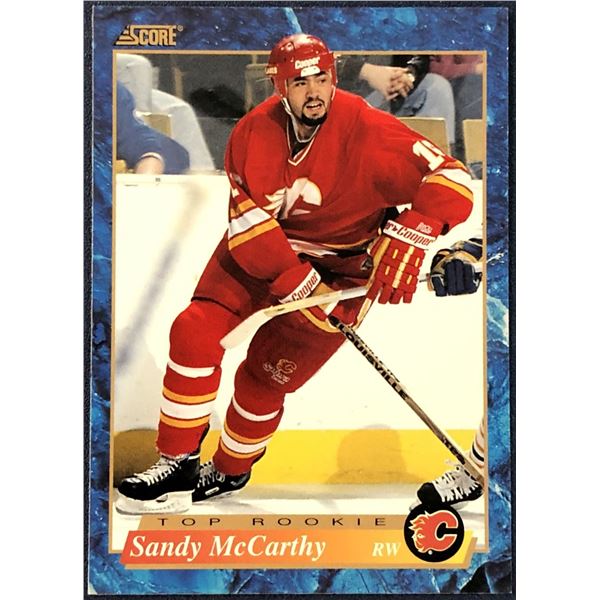 1994-95 SCORE SANDY McCARTHY ROOKIE CARD