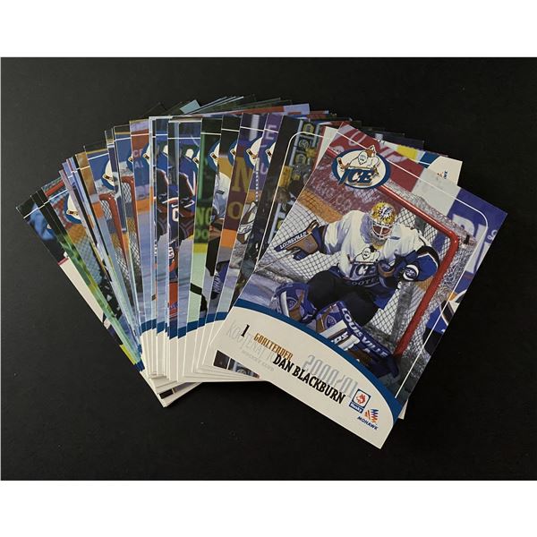 2000-01 KOOTENAY ICE (WHL) TEAM SET