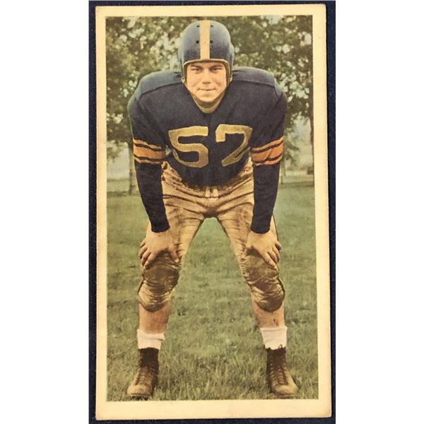 1954 BLUE RIBBON CFL FOOTBALL WINTY YOUNG ROOKIE CARD