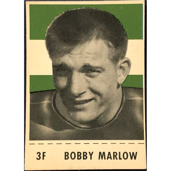 1956 SHREDDED WHEAT CFL FOOTBALL BOBBY MARLOW