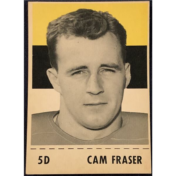 1956 SHREDDED WHEAT CFL FOOTBALL CAM FRASER