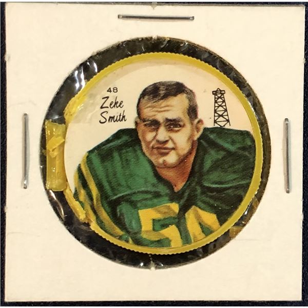 1964 NALLEY'S CFL COIN - ZEKE SMITH