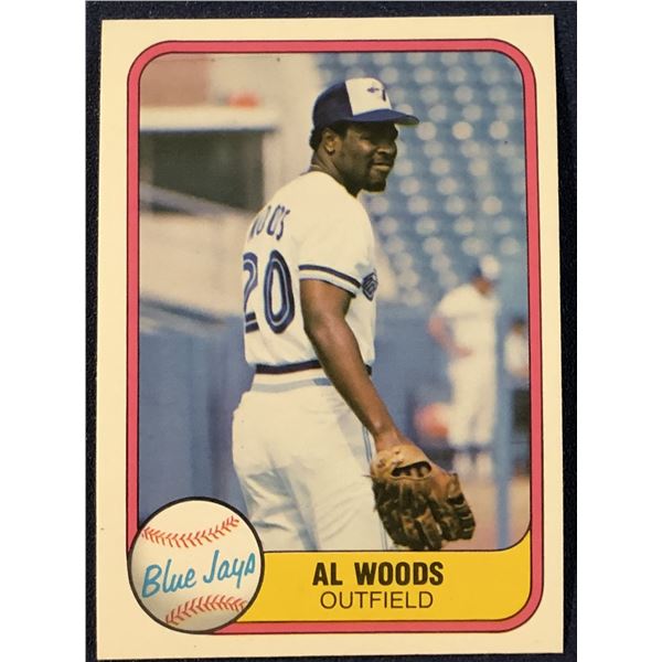 1981 FLEER AL WOODS