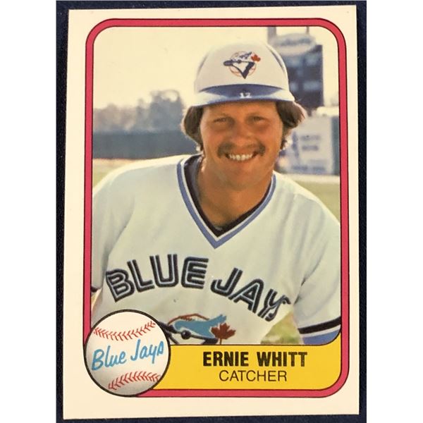 1981 FLEER ERNIE WHITT