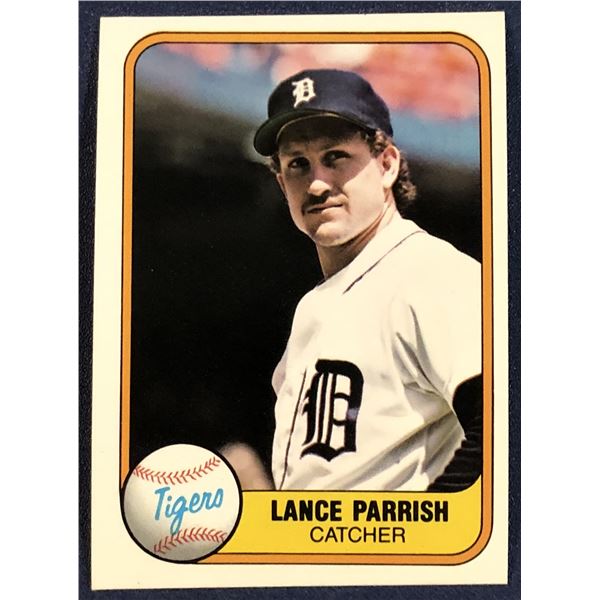 1981 FLEER LANCE PARRISH