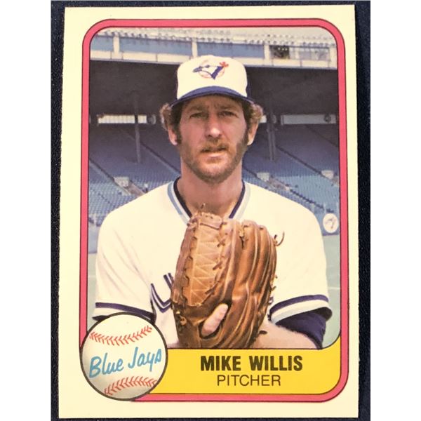 1981 FLEER MIKE WILLIS