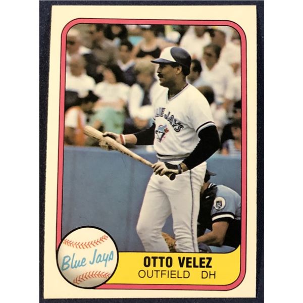 1981 FLEER OTTO VELEZ