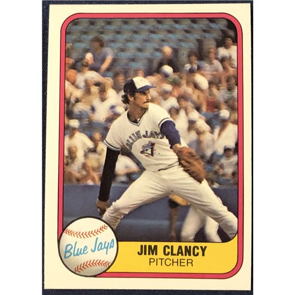 1981 FLEER JIM CLANCY