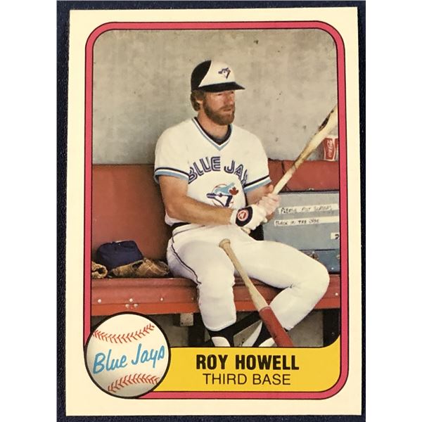 1981 FLEER ROY HOWELL
