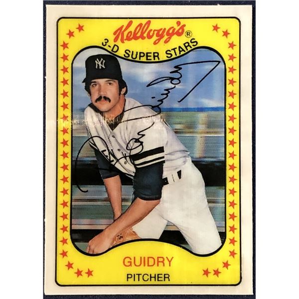 1981 KELLOGGS 3-D RON GUIDRY