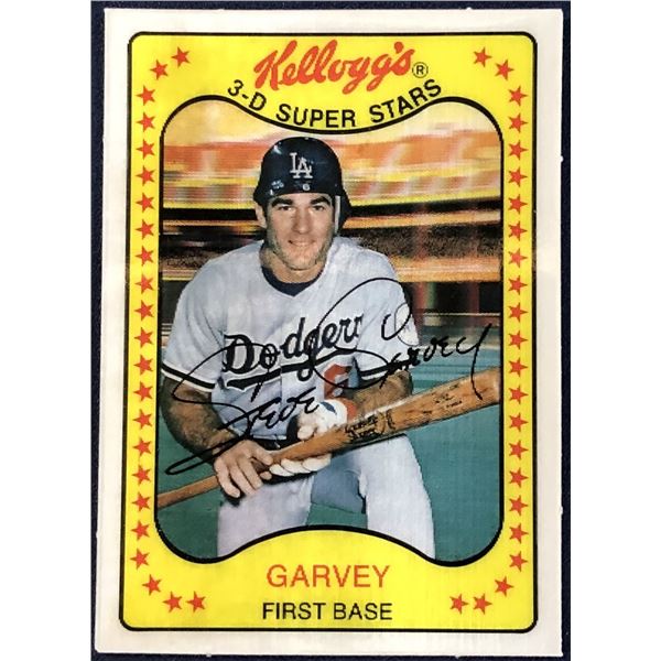 1981 KELLOGGS 3-D STEVE GARVEY