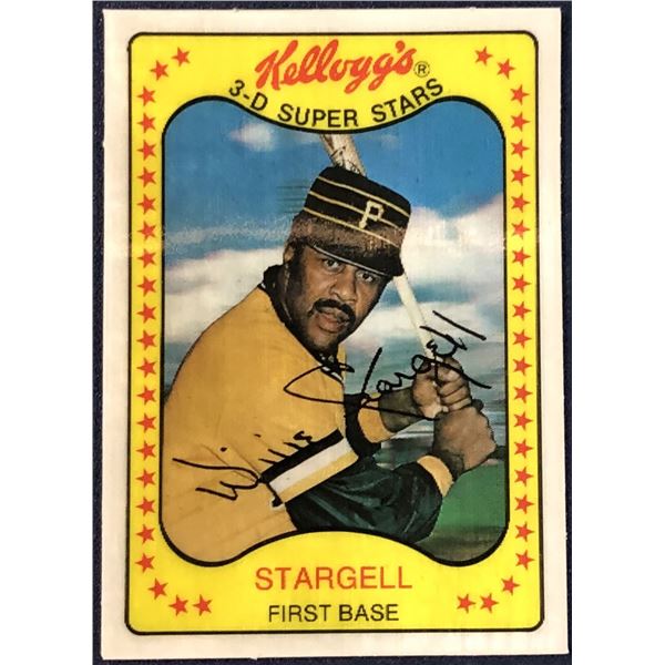 1981 KELLOGGS 3-D WILLIE STARGELL (HOF)