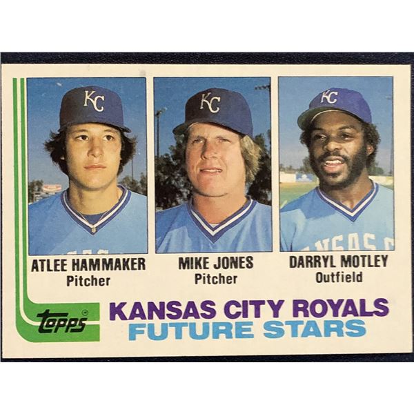 1982 TOPPS ATLEE HAMMAKER ROOKIE CARD