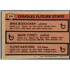 Image 2 : 1982 TOPPS MIKE BODDICKER ROOKIE CARD