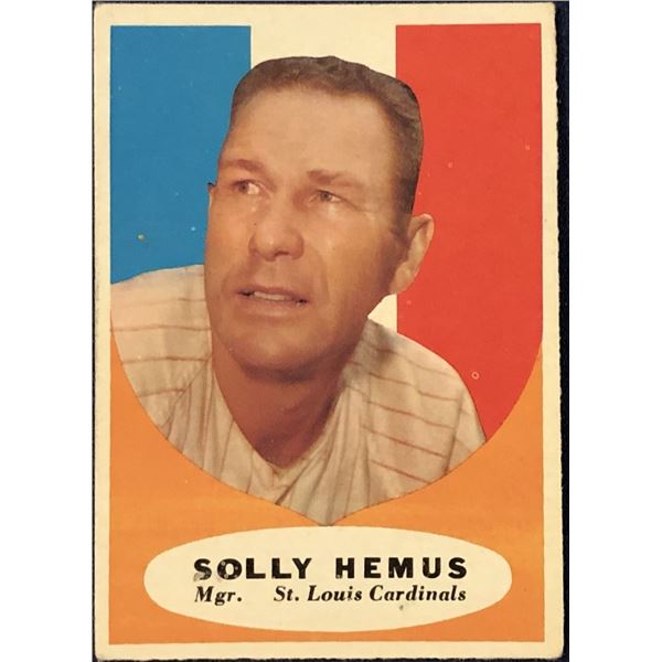 1960 TOPPS SOLLY HEMUS