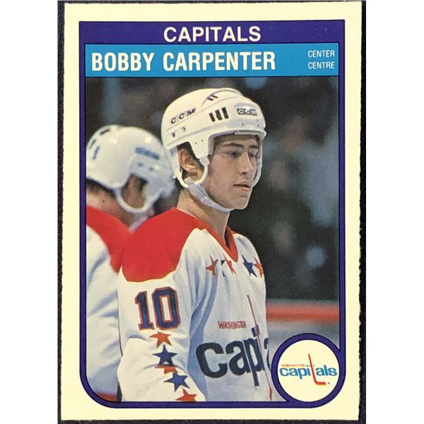 1982-83 O-PEE-CHEE BOBBY CARPENTER ROOKIE CARD