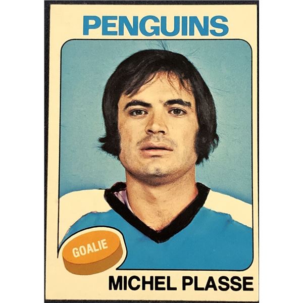 1975-76 TOPPS NHL HOCKEY MICHEL PLASSE
