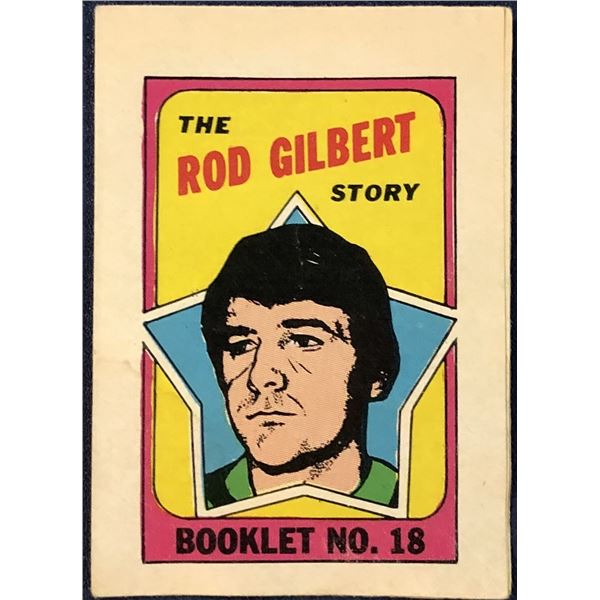 1971-72 O-PEE-CHEE ROD GILBERT (HOF)