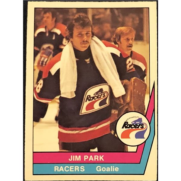 1977-78 O-PEE-CHEE WHA HOCKEY JIM PARK ROOKIE CARD