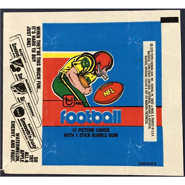 1979 TOPPS NFL FOOTBALL WRAPPER