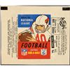 Image 1 : 1967 PHILADELPHIA GUM COMPANY NFL WRAPPER