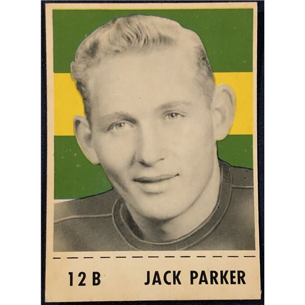 1956 SHREDDED WHEAT CFL FOOTBALL JACKIE PARKER (HOF)