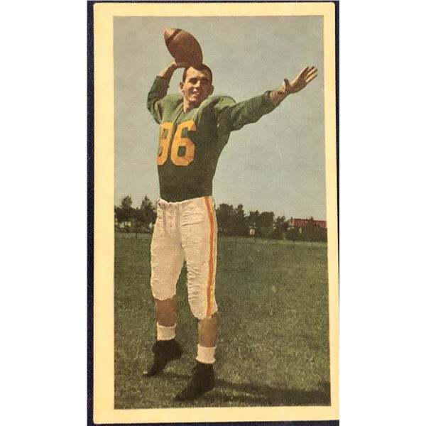1954 BLUE RIBBON CFL FOOTBALL BERNIE FALONEY (HOF) ROOKIE CARD