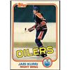 Image 1 : 1981-82 TOPPS JARI KURRI ROOKIE CARD