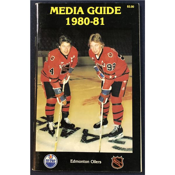 1980-81 EDMONTON OILERS MEDIA GUIDE