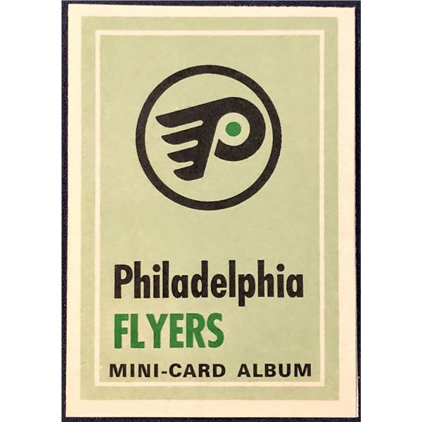 1969-70 O-PEE-CHEE NHL MINI CARD ALBUM - PHILADELPHIA FLYERS