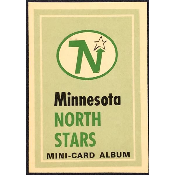 1969-70 O-PEE-CHEE NHL MINI CARD ALBUM - MINNESOTA NORTH STARS