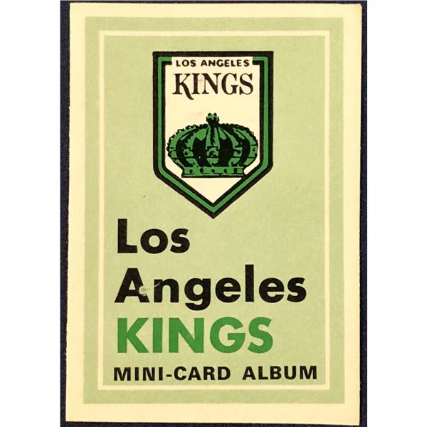 1969-70 O-PEE-CHEE NHL MINI CARD ALBUM - LOS ANGELES KINGS