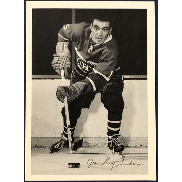 1960-61 YORK PEANUT BUTTER JEAN GUY GENDRON