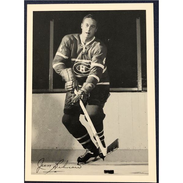 1960-61 YORK PEANUT BUTTER JEAN BELIVEAU (HOF)