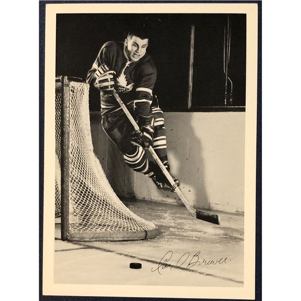 1960-61 YORK PEANUT BUTTER CARL BREWER